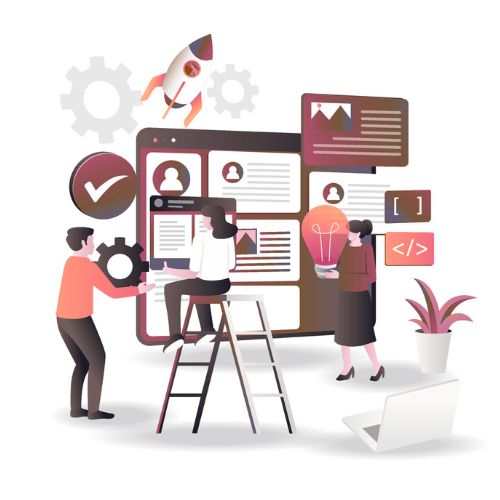 Vision, mission and goals illustration
